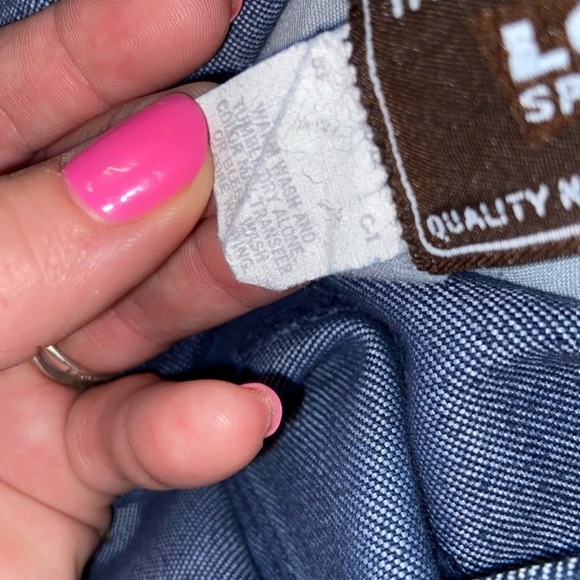 Vintage Deadstock 70’s Orange Tab Levis Action Slack Jeans - Picture 8 of 14